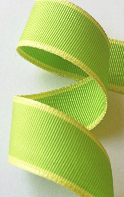 ggsrtb44 1" LEMON/CHARTREUSE/LEMON (5 YDS)