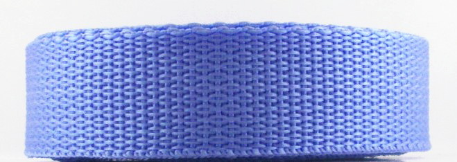 Webbing hwpp11 1" (3 YDS)  Periwinkle Blue Polypro Webbing