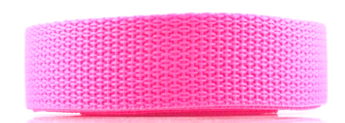 Webbing hwpp7 1" (3 YDS) Pink Polypro (not fuschia)