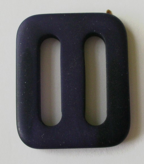 PBA14  7/8" (ID) PURPLE SLIDE BUCKLE-CLOSEOUT