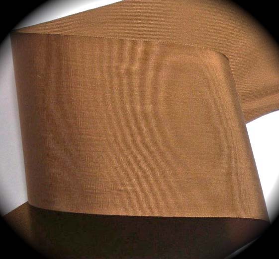 TAFFETTA1446  3" SABLE BROWN -3 YDS 100% RAYON