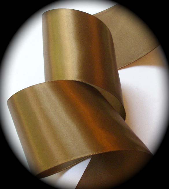 SATIN1 2 1/4" Sable Brown Satin (3 yards)