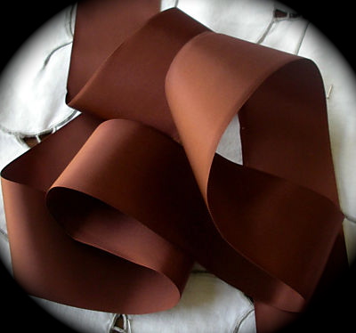 TAFFETA4780 2" BRONZE (3 YDS) 100% RAYON