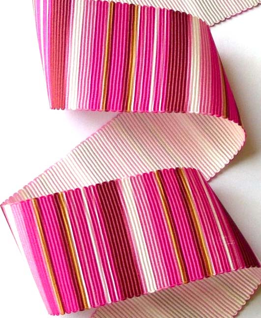 VERTICALPINK6 - 1 3/8" (3 yds) PINKS PETERSHAM GROSGRAIN