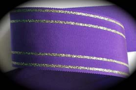 200ac2291 2" (3 YDS) purple/Silver Edge